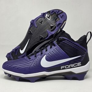 Nike Force Savage Pro 3 Shark Mens Size 15 Purple Football Cleats DA5453-500 New